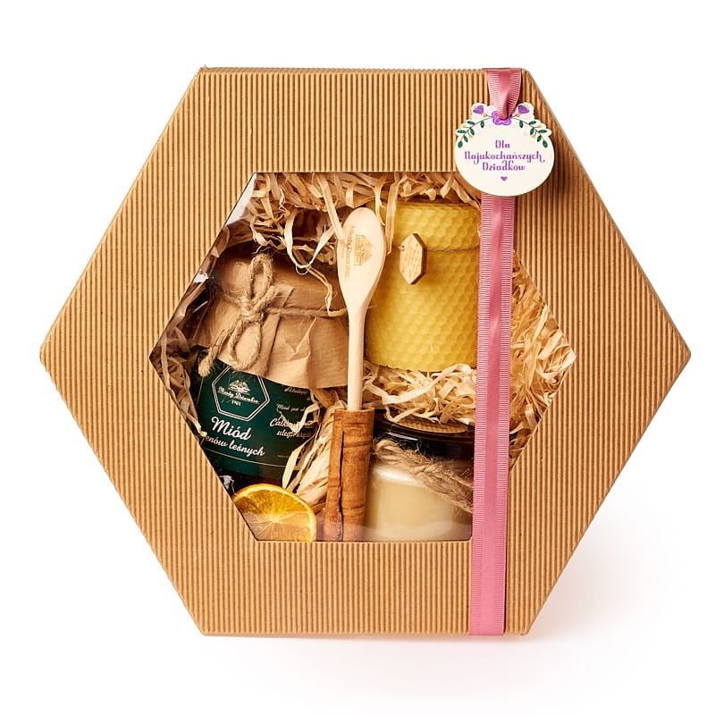 Zestaw Heksagon świąteczny Dzień babci i dziadka